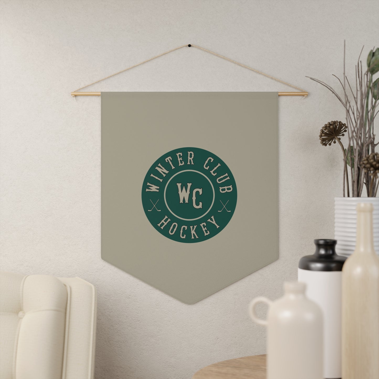 Winter Club Lacrosse Pennant