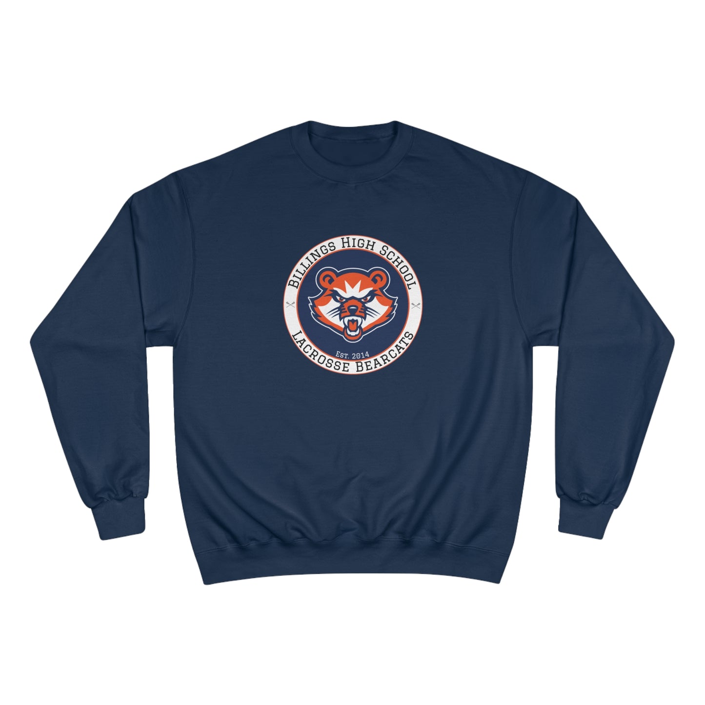 Adult Billings Bearcats Lacrosse Champion Crewneck