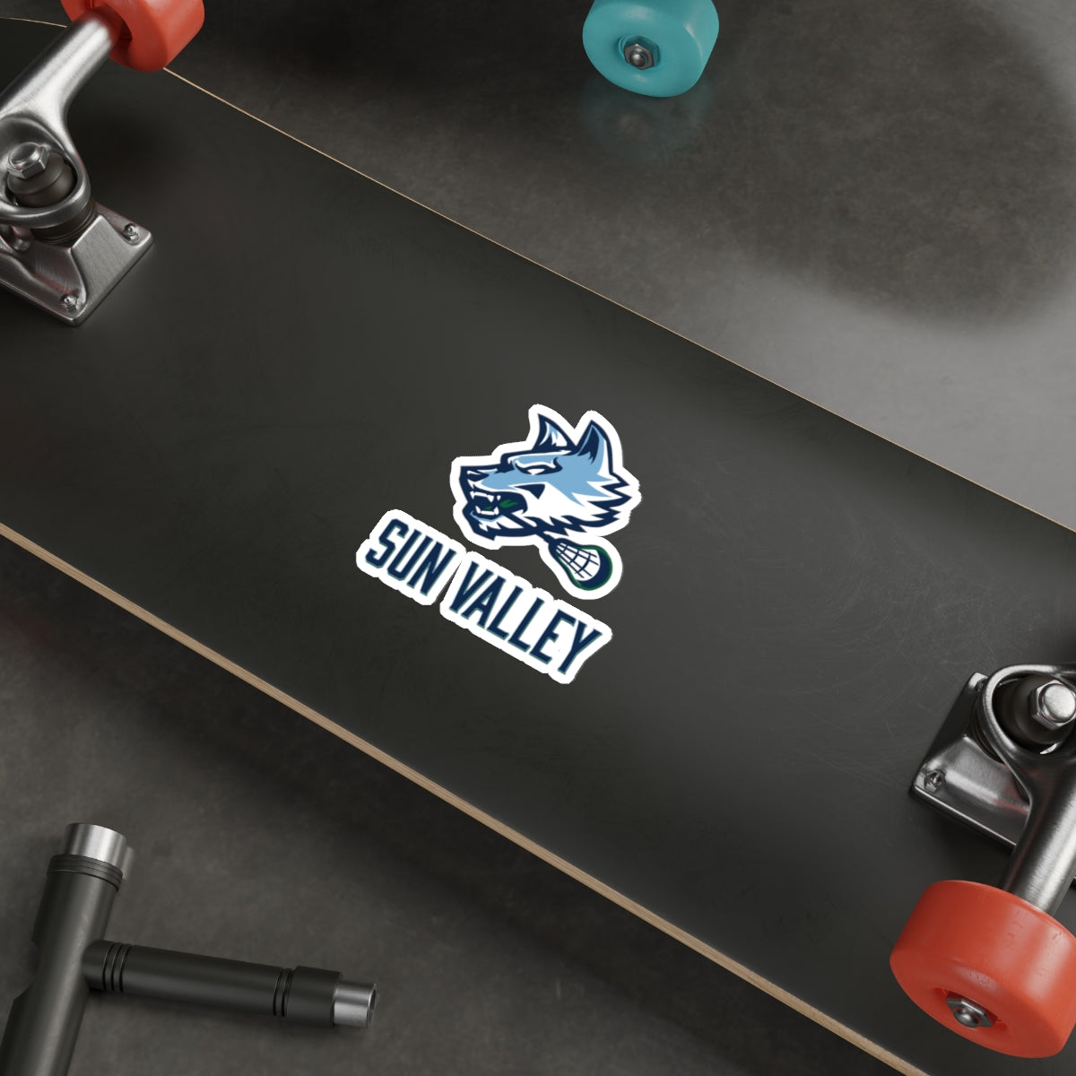 Sun Valley Lacrosse Die-Cut Sticker