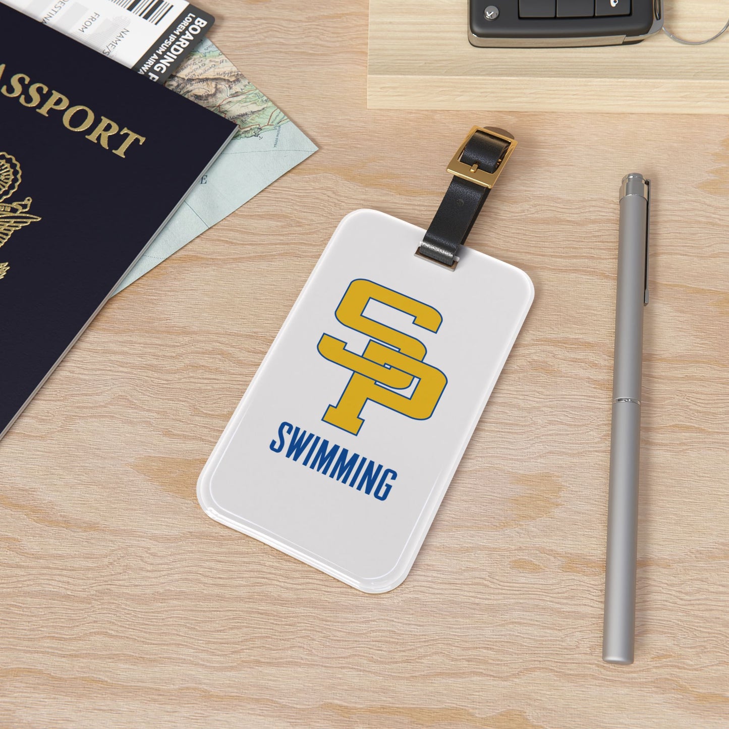 St. Paul's Swimming Luggage Tag