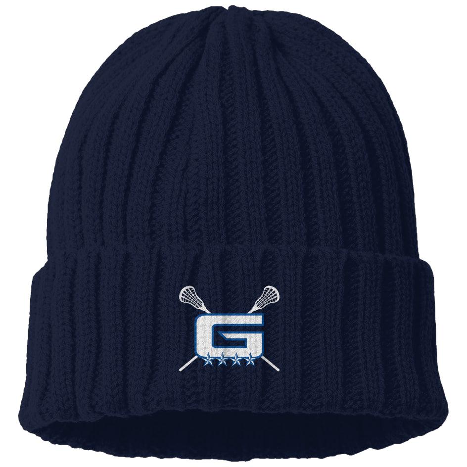 Grant Lacrosse Atlantis Cable Knit Cuffed Beanie