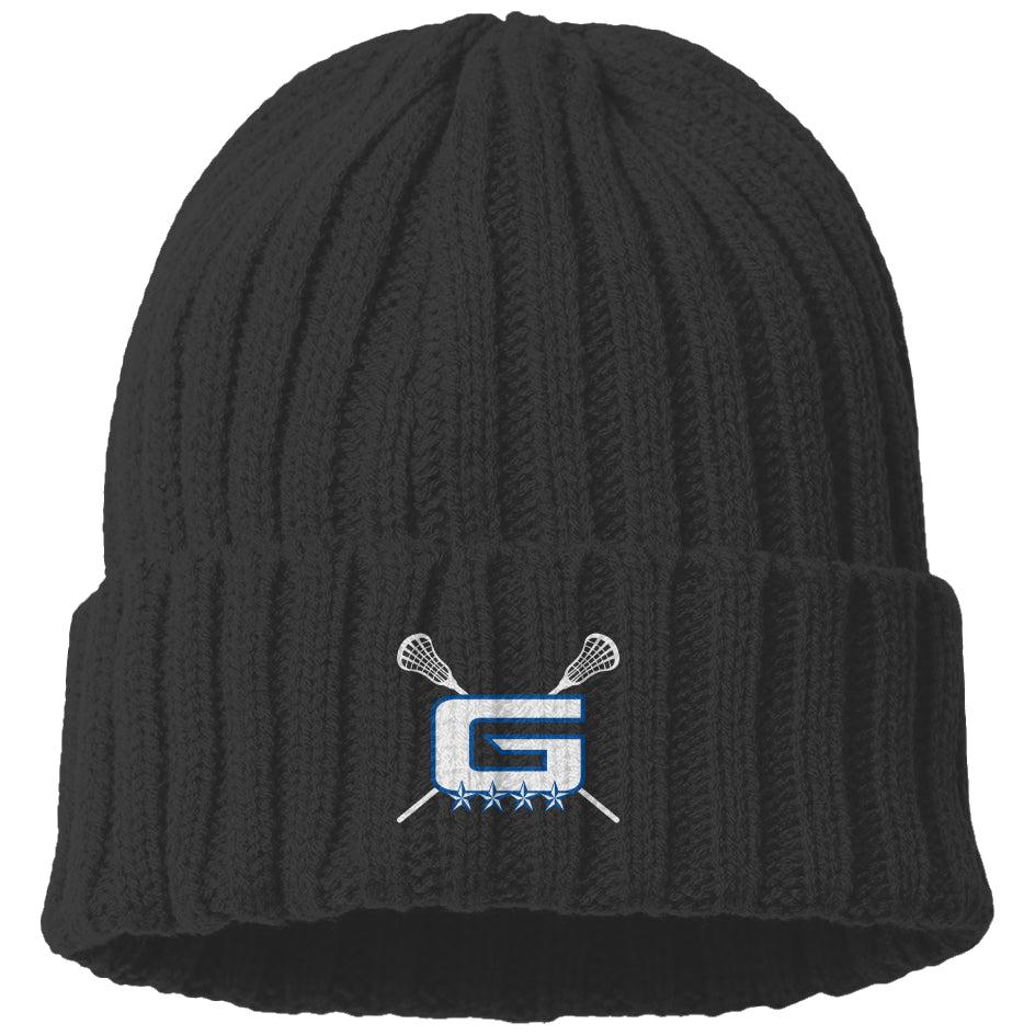 Grant Lacrosse Atlantis Cable Knit Cuffed Beanie