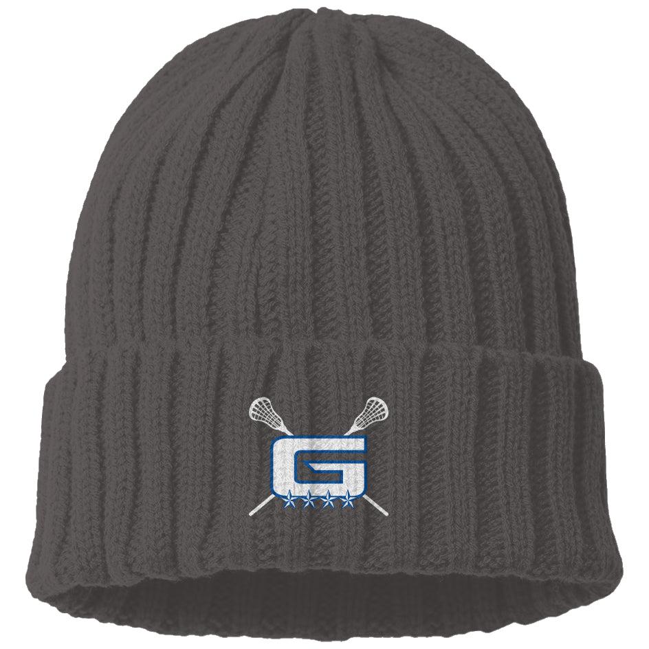 Grant Lacrosse Atlantis Cable Knit Cuffed Beanie