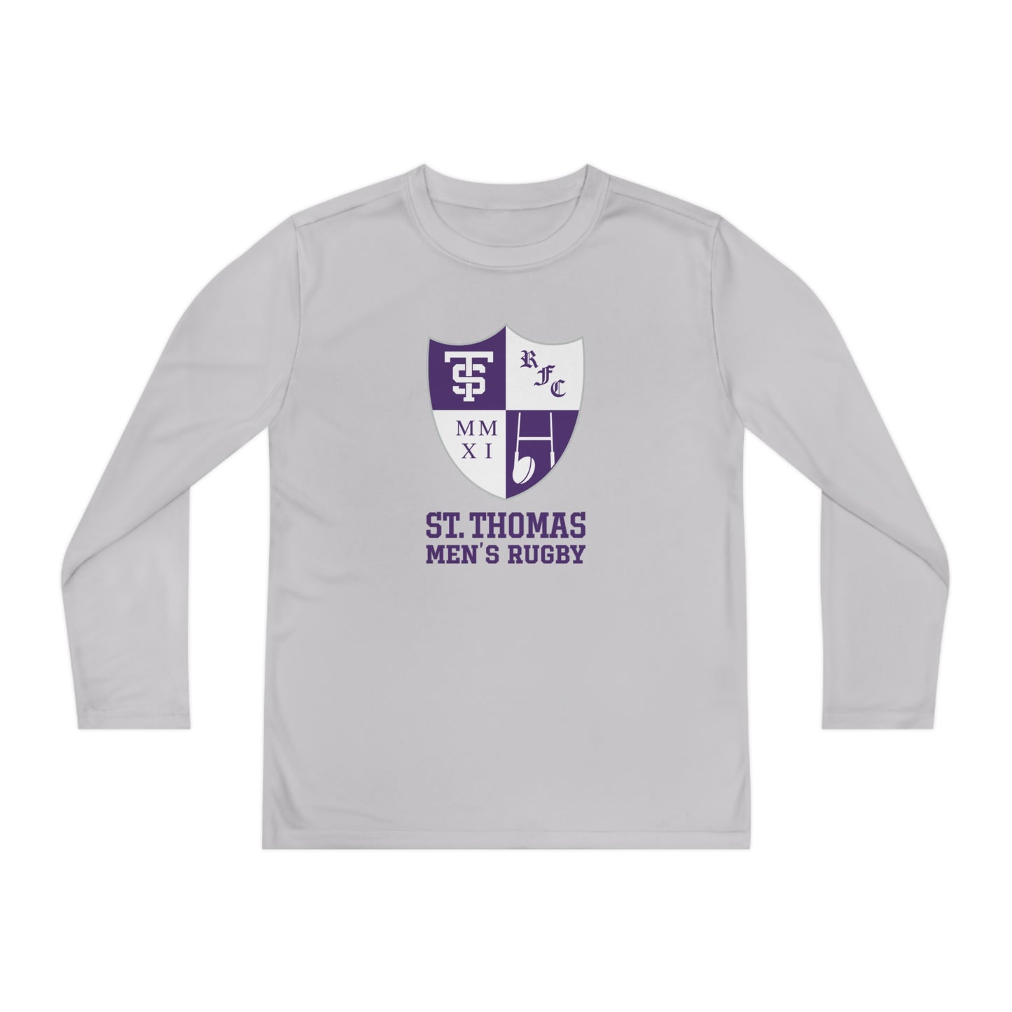 Youth UST Rugby Sport-Tek Performance Long Sleeve