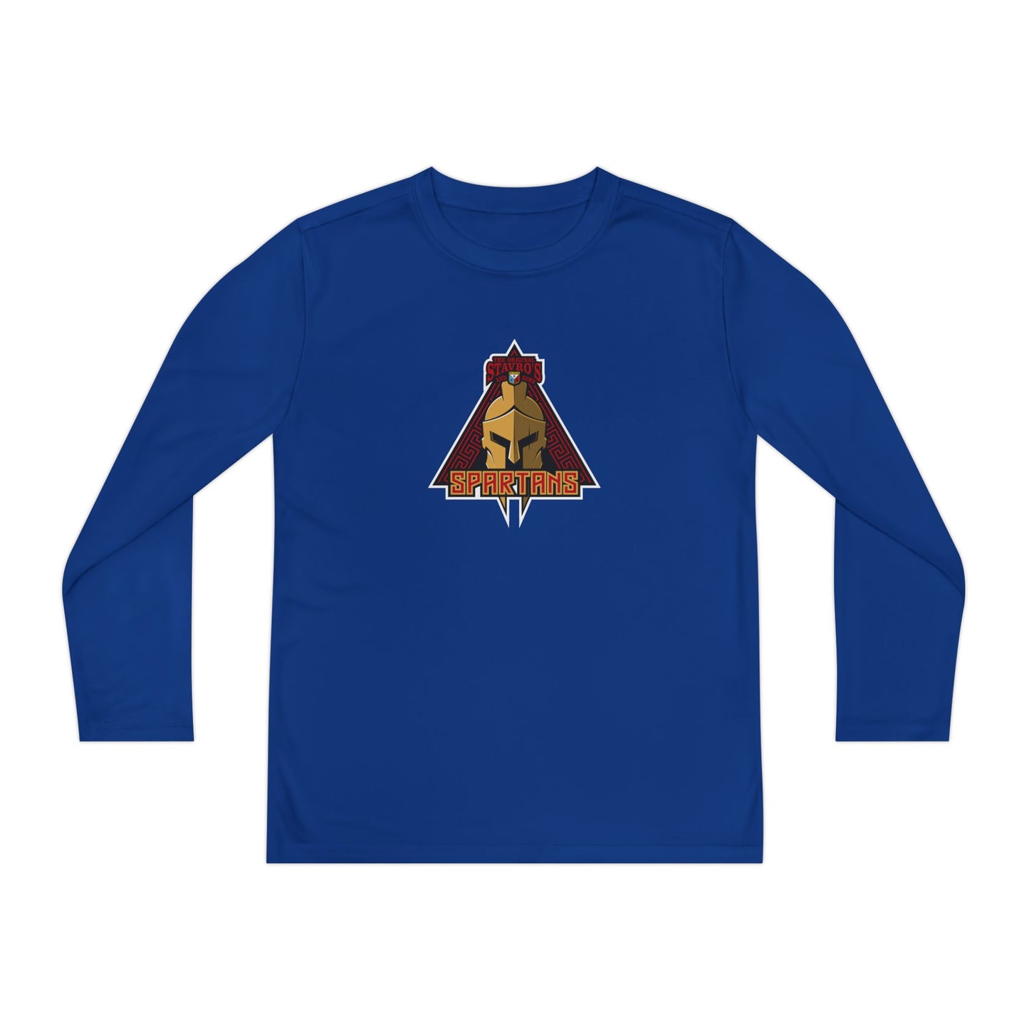 Youth Spartans Sport-Tek Performance Long Sleeve Shirt