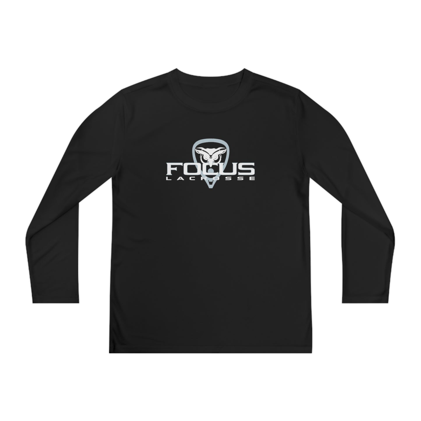 Youth Focus Lacrosse Sport-Tek Performance Long Sleeve Shirt