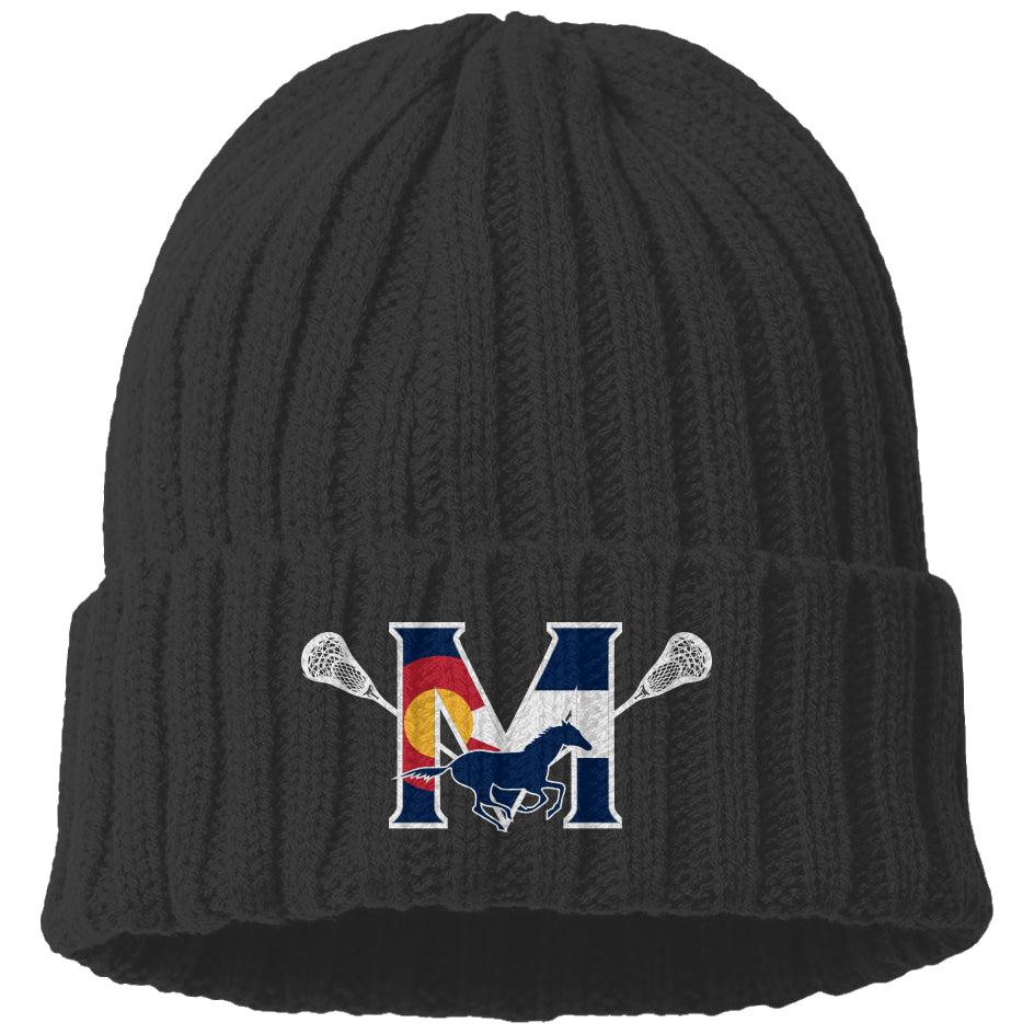 Mullen Lacrosse Cable Knit Beanie