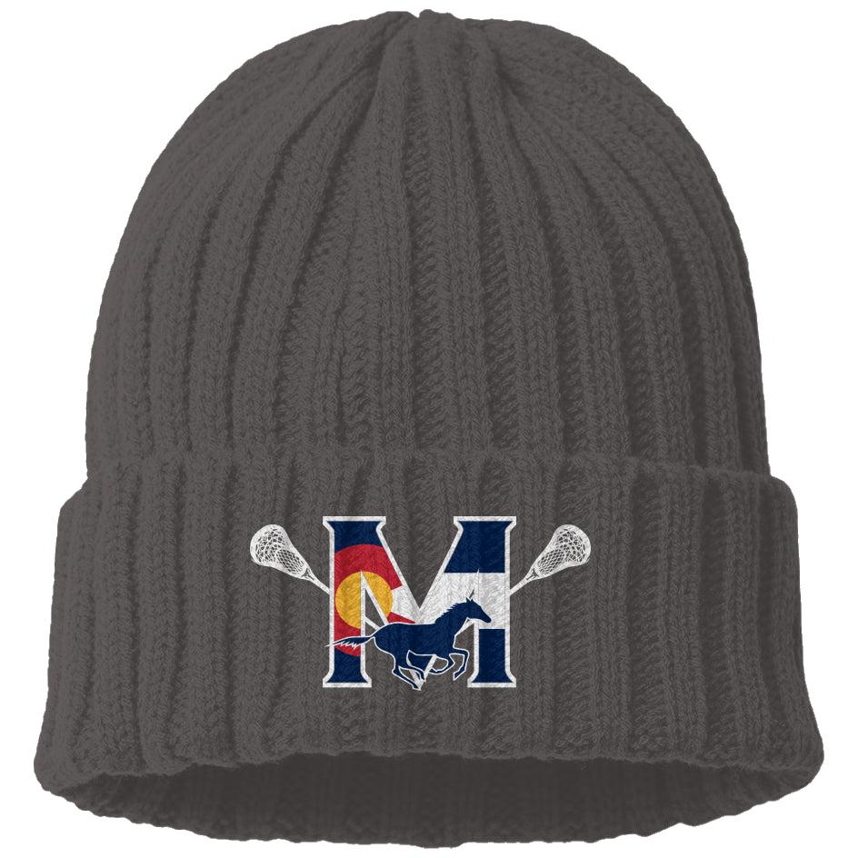 Mullen Lacrosse Cable Knit Beanie