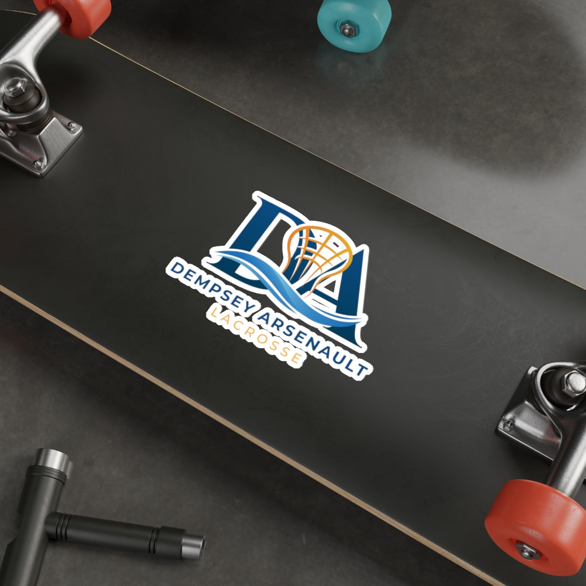 Dempsey Arsenault Lacrosse Die Cut Stickers