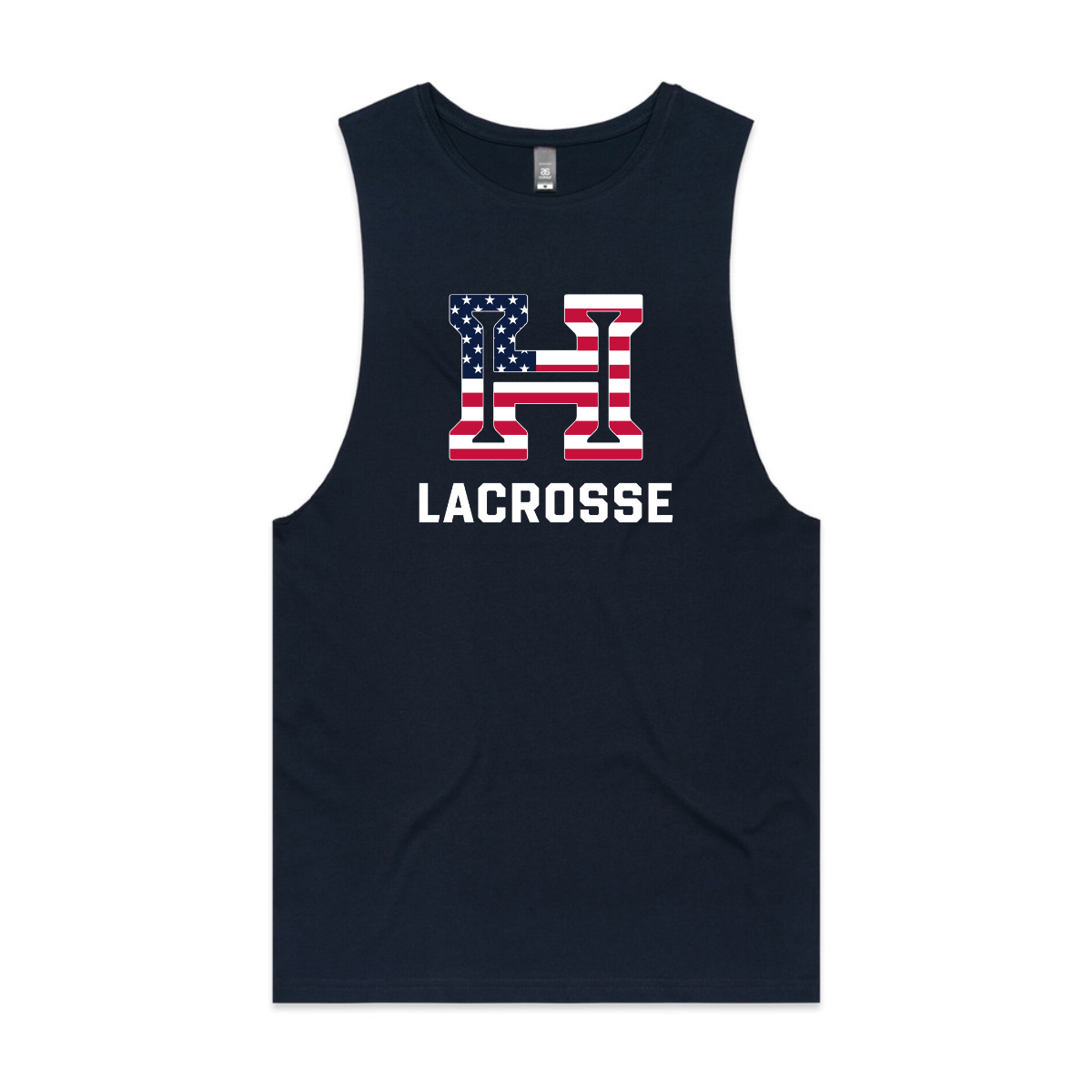 Adult Hoya Lacrosse Athlete Tank Top