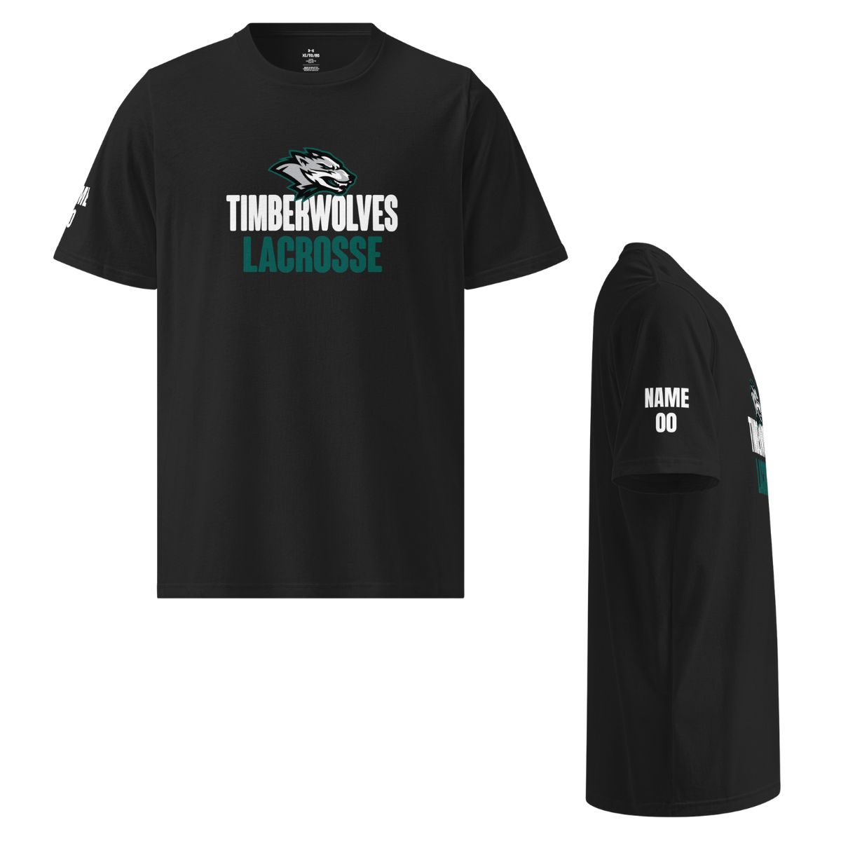 Personalized - Adult Everett Timberwolves Under Armour Athletic T-Shirt