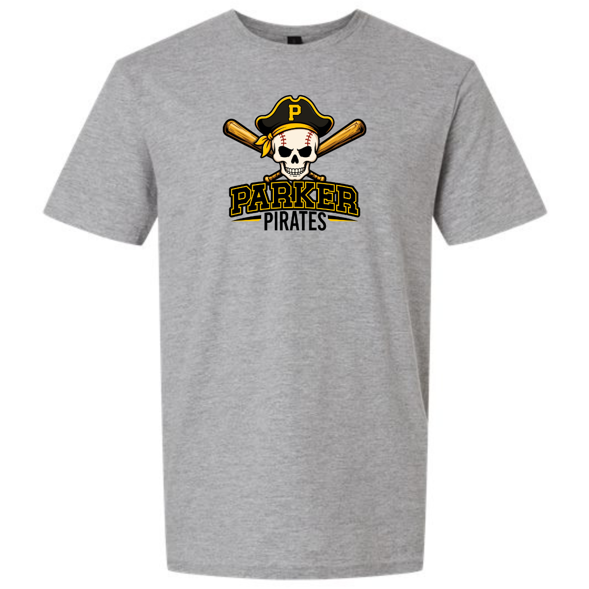 Adult Parker Pirates Gildan Softstyle T-Shirt