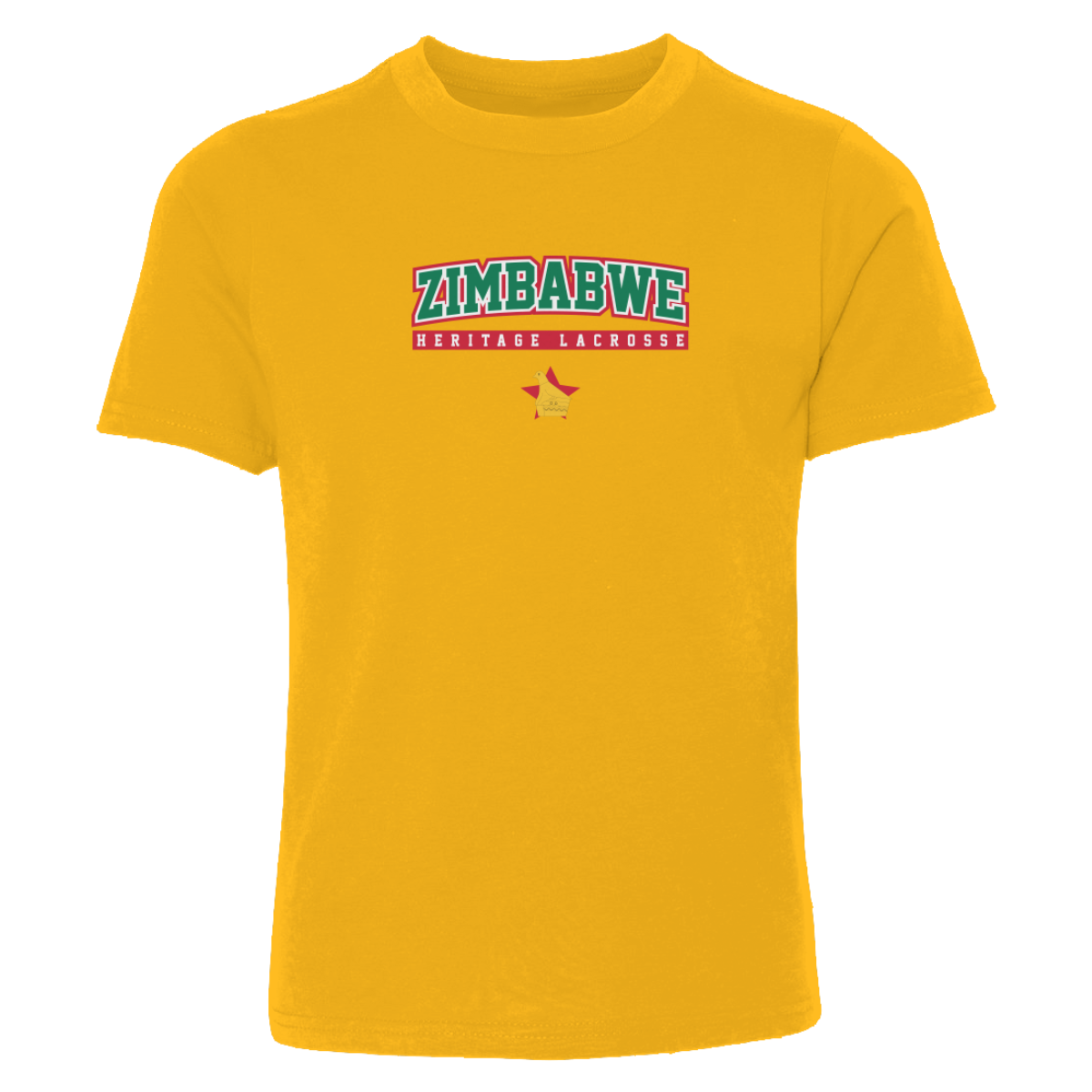 Youth Zimbabwe Lacrosse Next Level Cotton T-Shirt