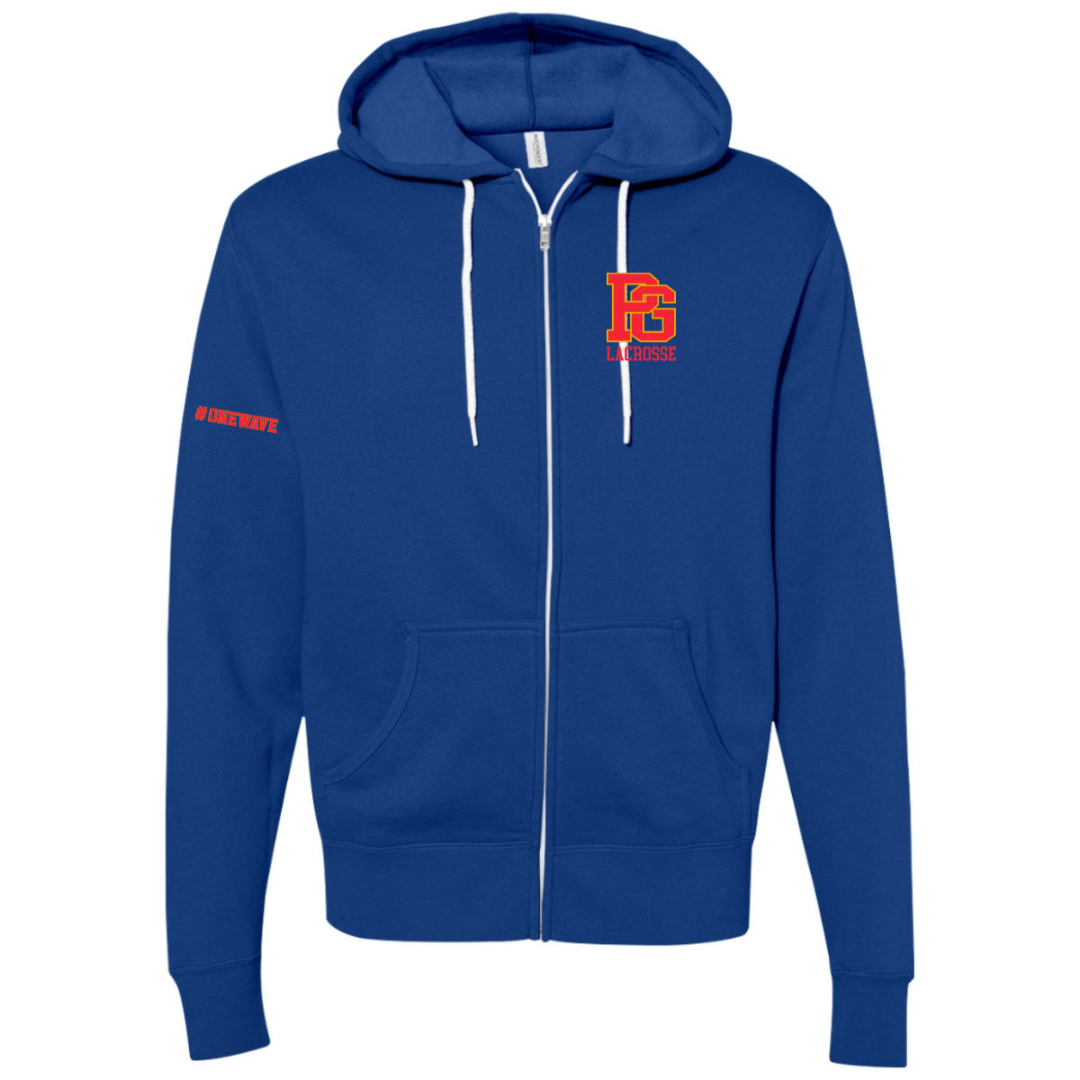 Adult PGHS ITC Lightweight Full Zip Hoodie
