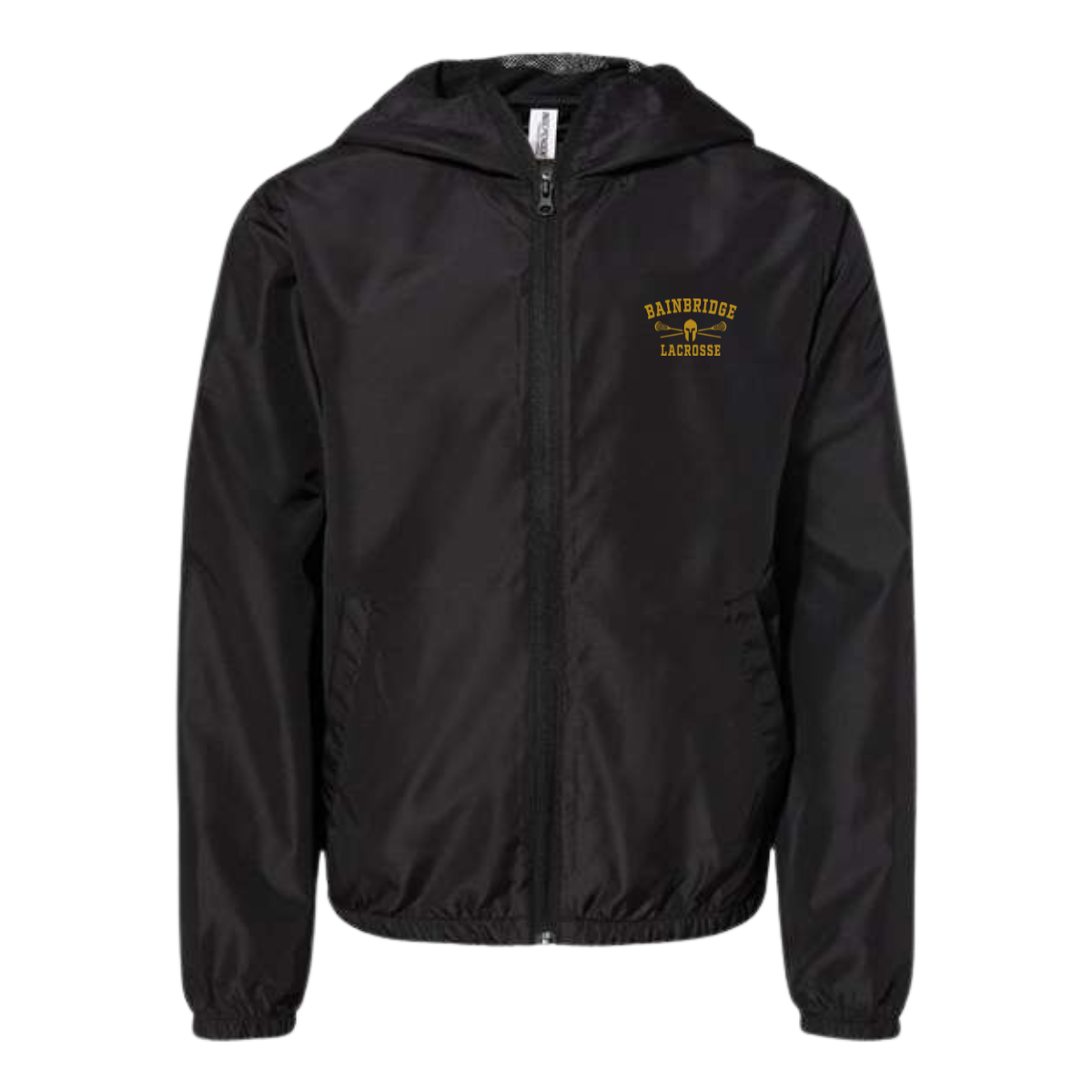 Youth Bainbridge Boys Lacrosse Lightweight Windbreaker Full-Zip Jacket