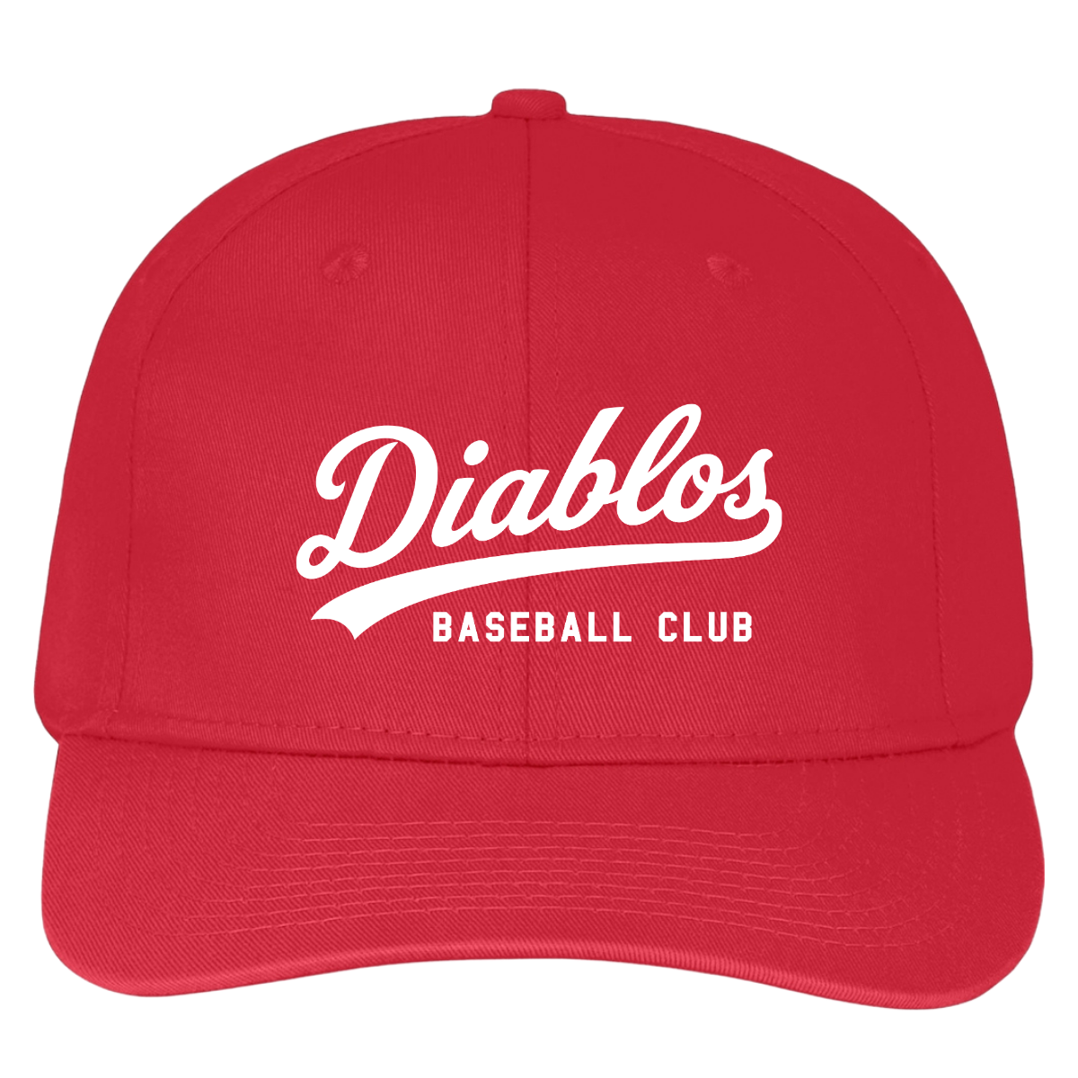 Youth Diablos Baseball Augusta Sportswear Cotton Twill Low Profile Cap