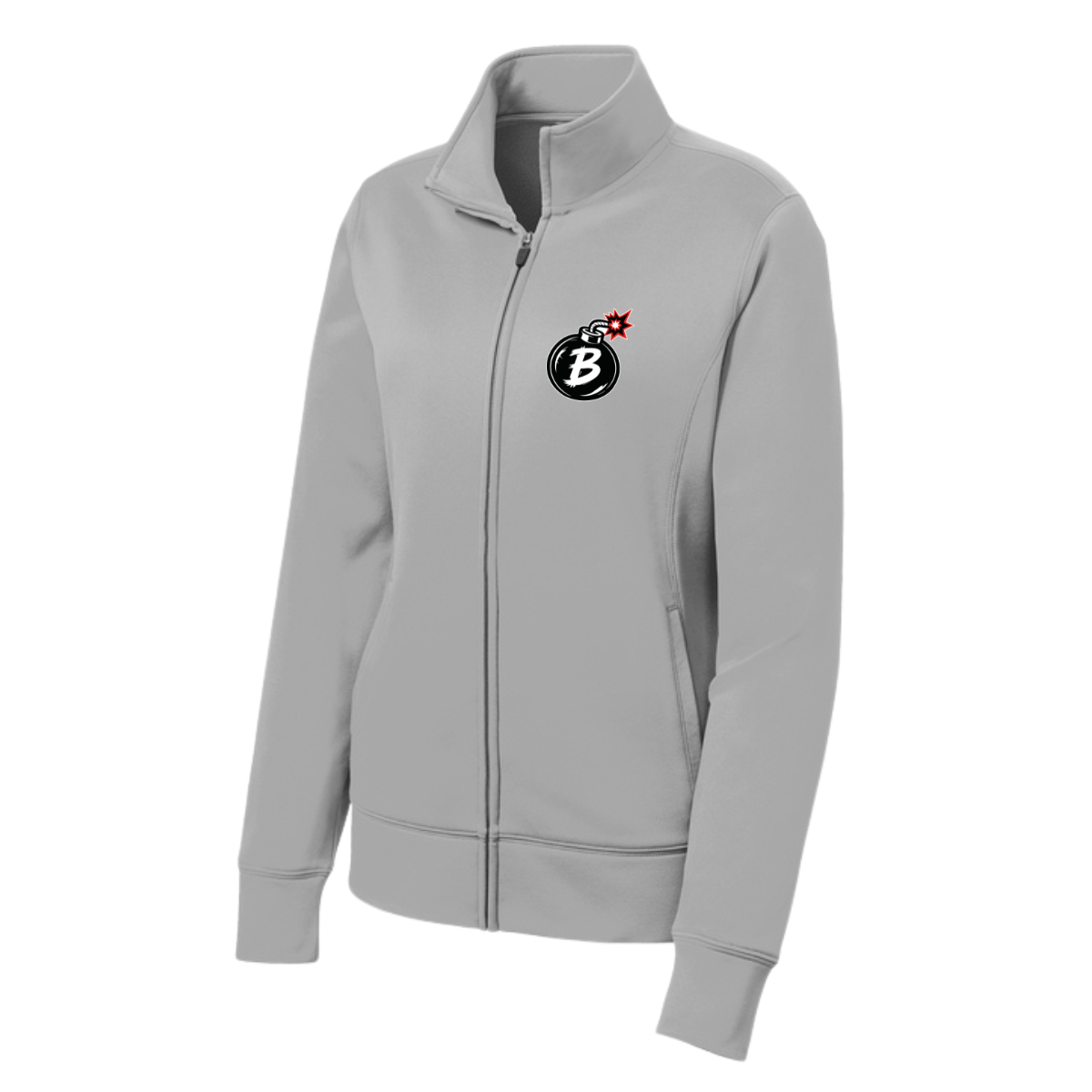 Women's Lowcountry bombers Sport-Tek Fleece Full-Zip Jacket