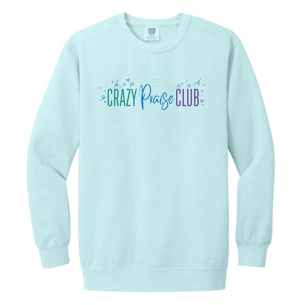 Adult Crazy Praise Comfort Colors Garment-Dyed Sweatshirt