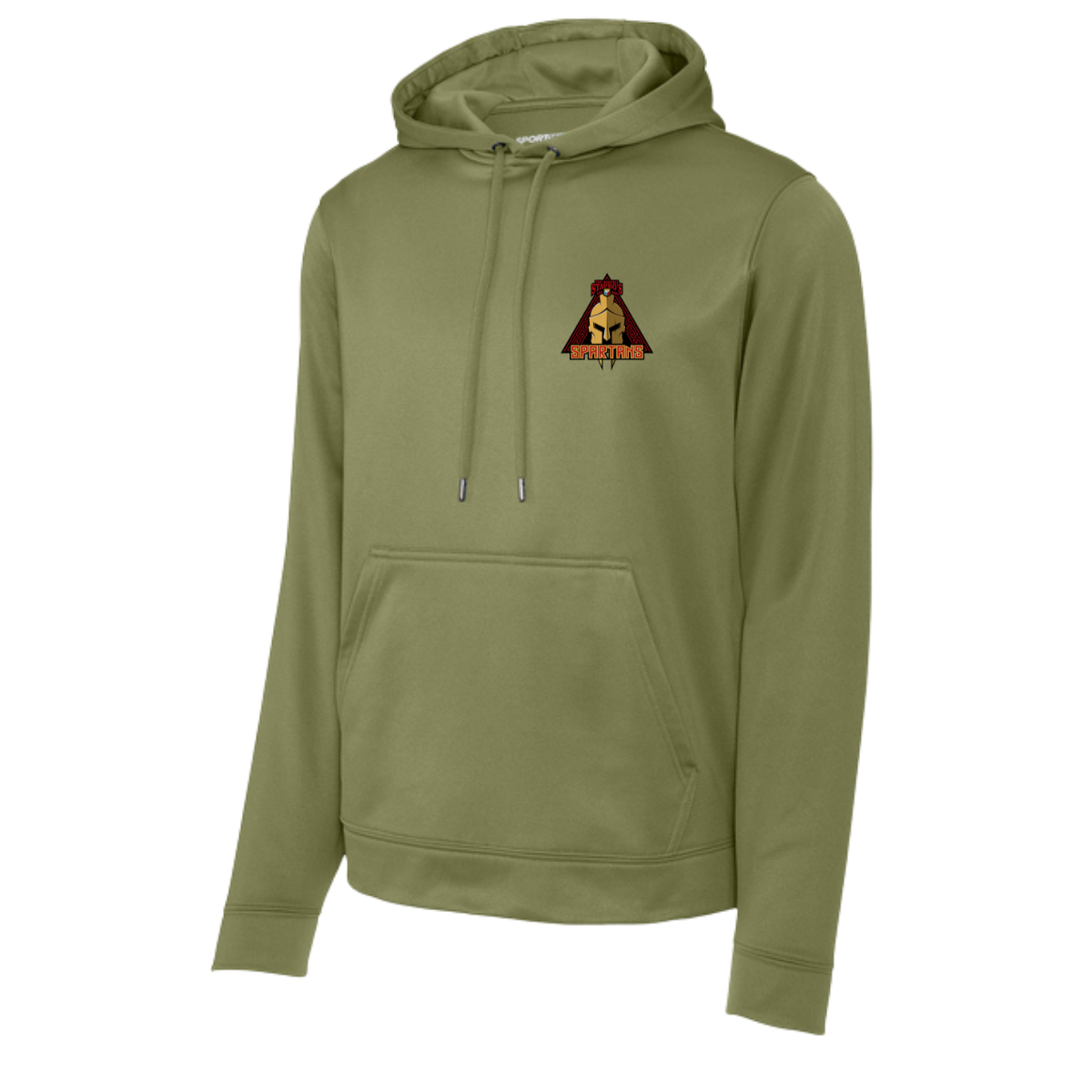 Adult Spartans Sport-Tek Sport-Wick Fleece Hoodie