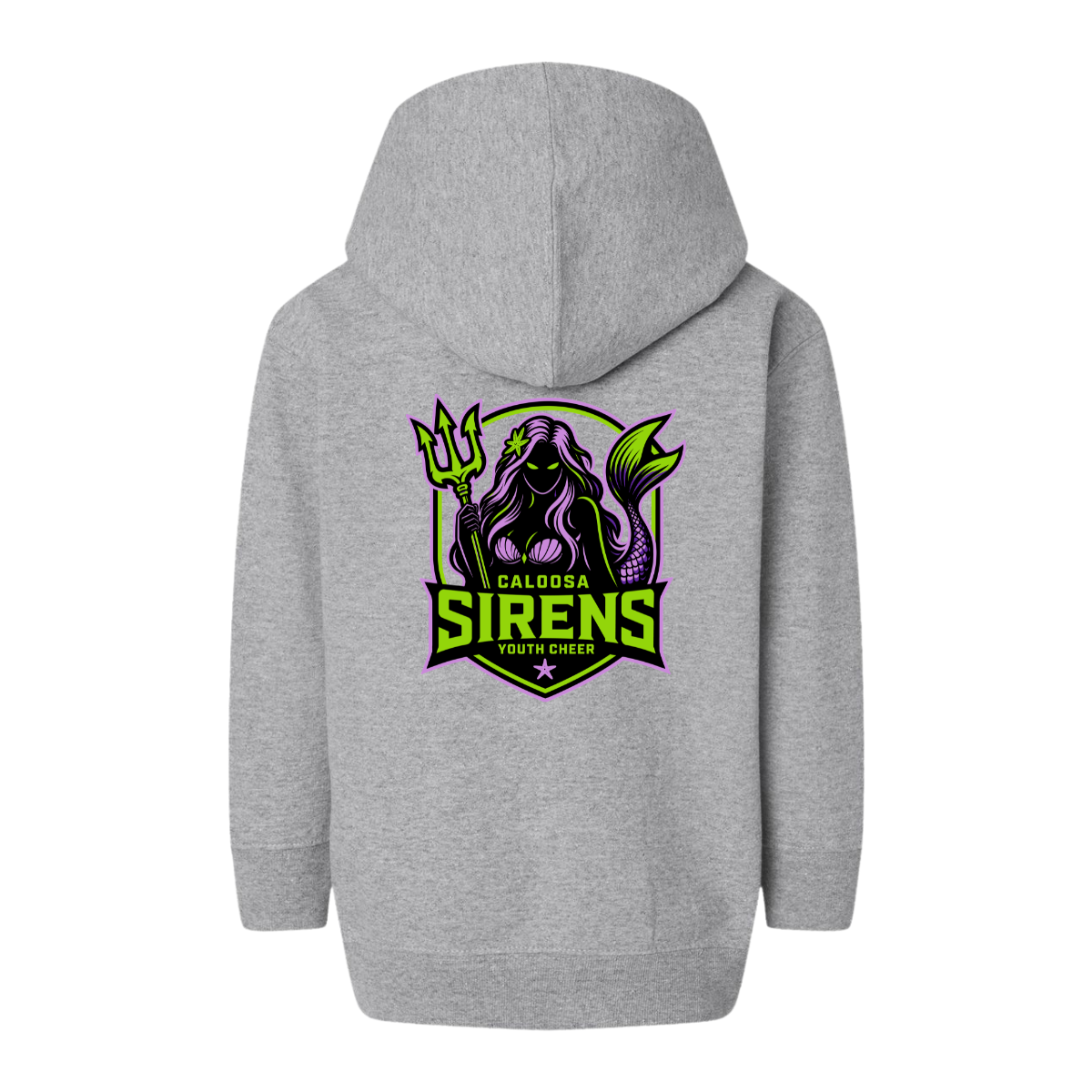 Toddler Caloosa Sirens Rabbit Skins Full-Zip Fleece Hoodie