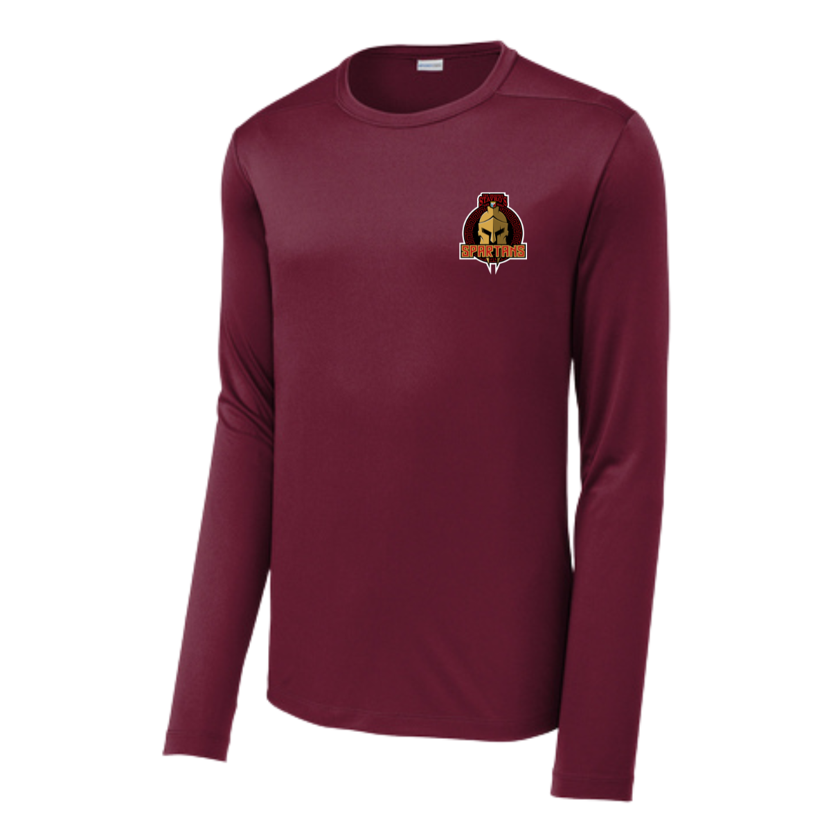 Adult Spartans Sport-Tek Posi UV Pro LS Tee