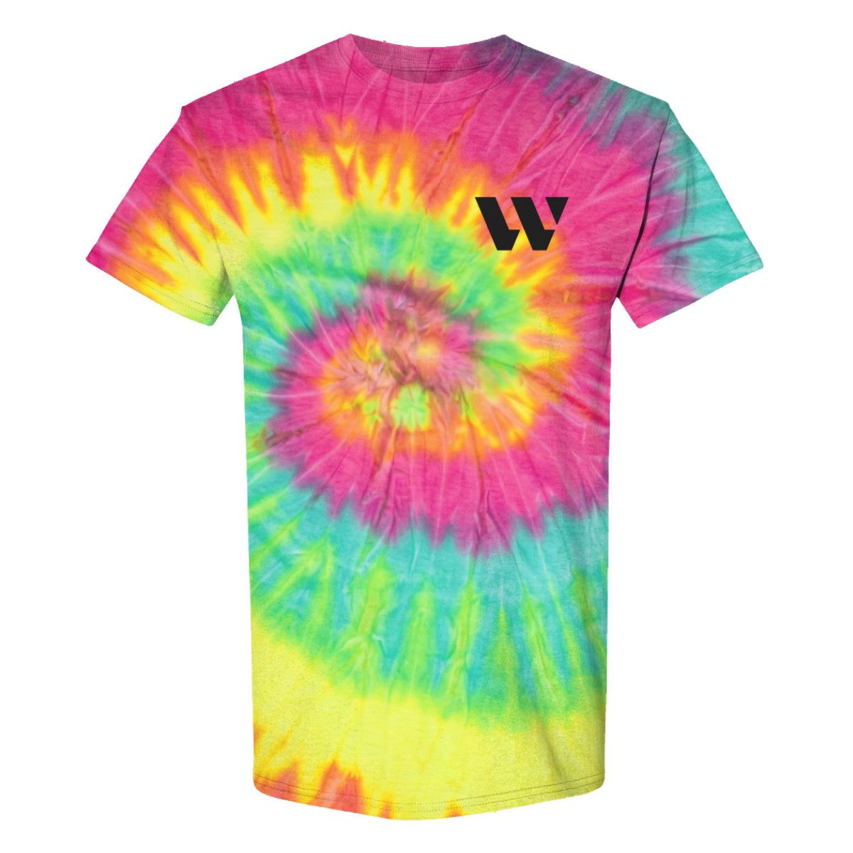 Youth Westward Lacrosse Minty Rainbow Tie Dye T Shirt