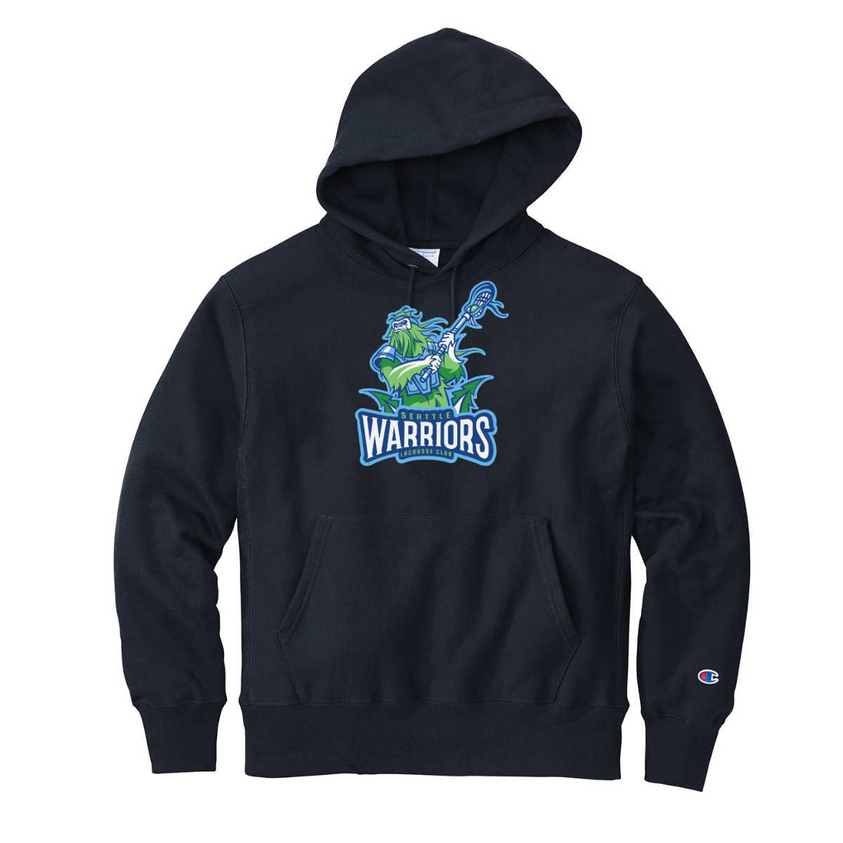 Adult Warriors Champion Reverse Weave Hoodie