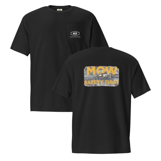 Adult Mississippi Export Railroad Comfort Colors Garment-Dyed Pocket T-Shirt