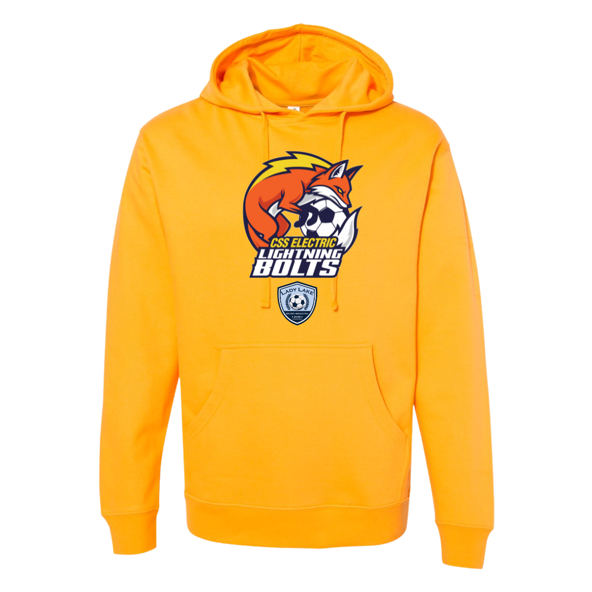 Adult Lightning Bolts ITC Midweight Hoodie