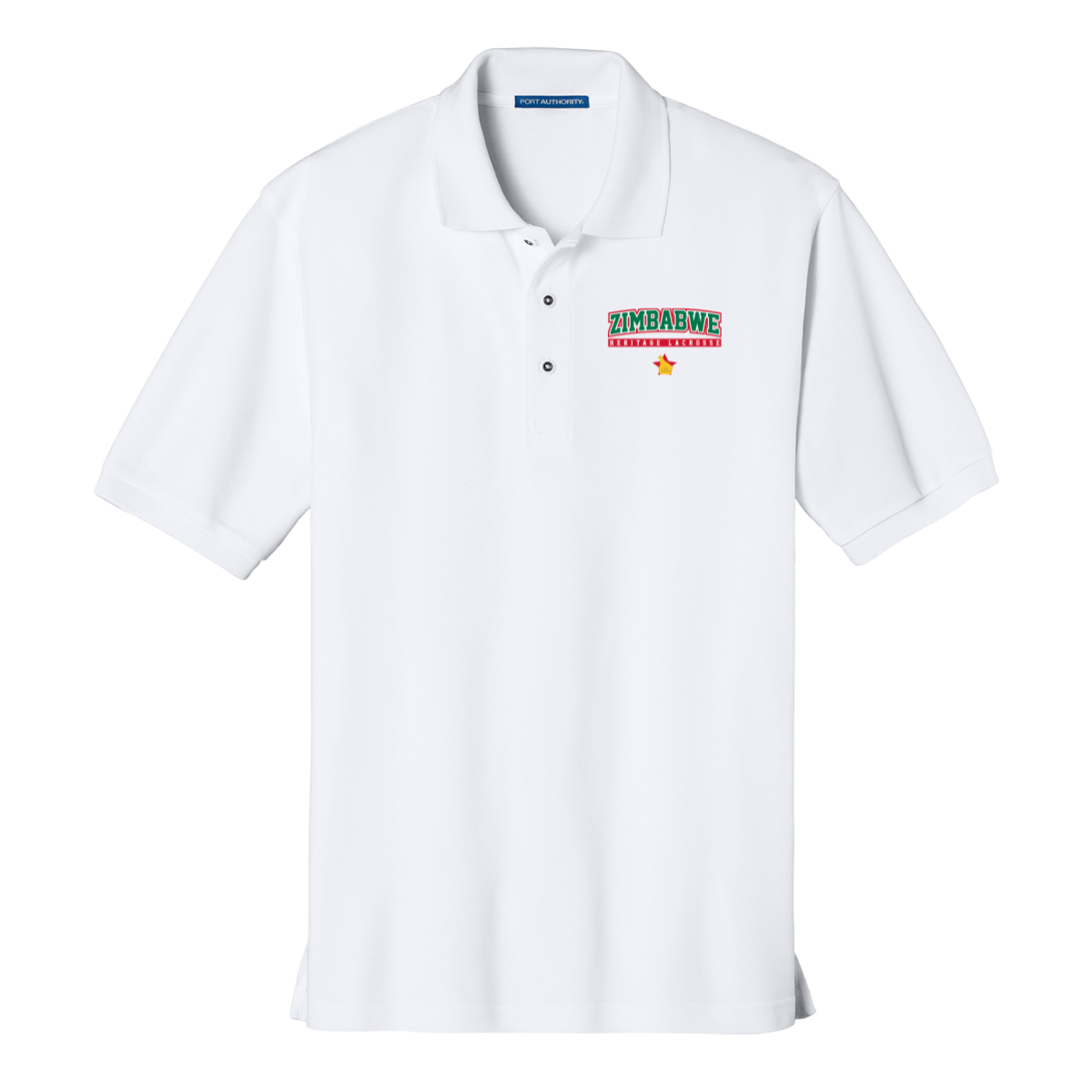 Adult Zimbabwe Lacrosse Port Authority Polo Shirt