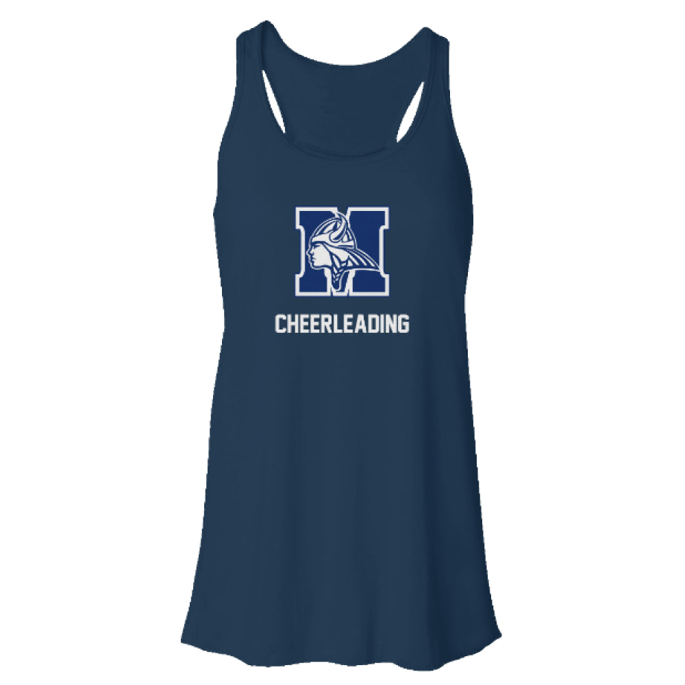 Women's Maclay Cheer Bella + Canvas Racerback Tank