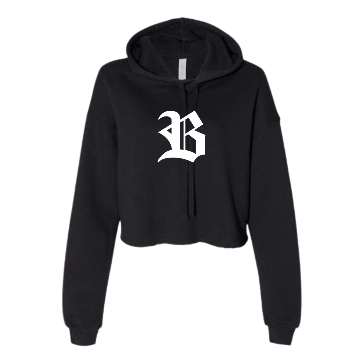Women's Blacksox Bella + Canvas Cropped Hoodie