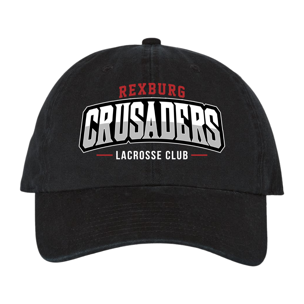 Rexburg Crusaders Lacrosse 47 Brand Clean Up Cap