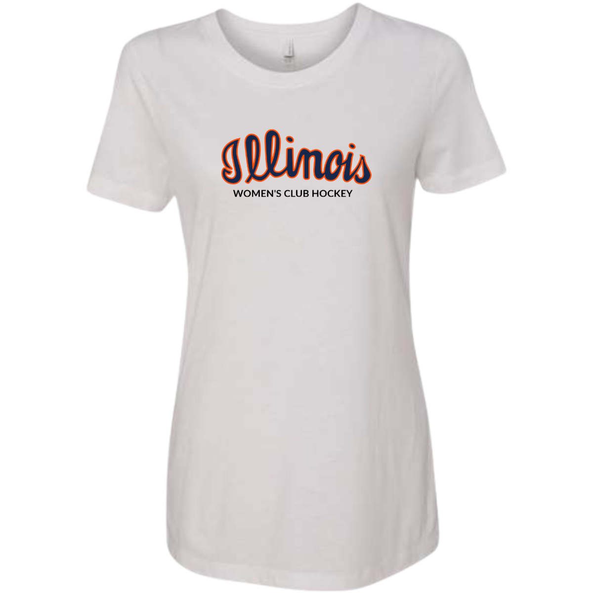 Women's Illinois Hockey Next Level Ideal T-Shirt