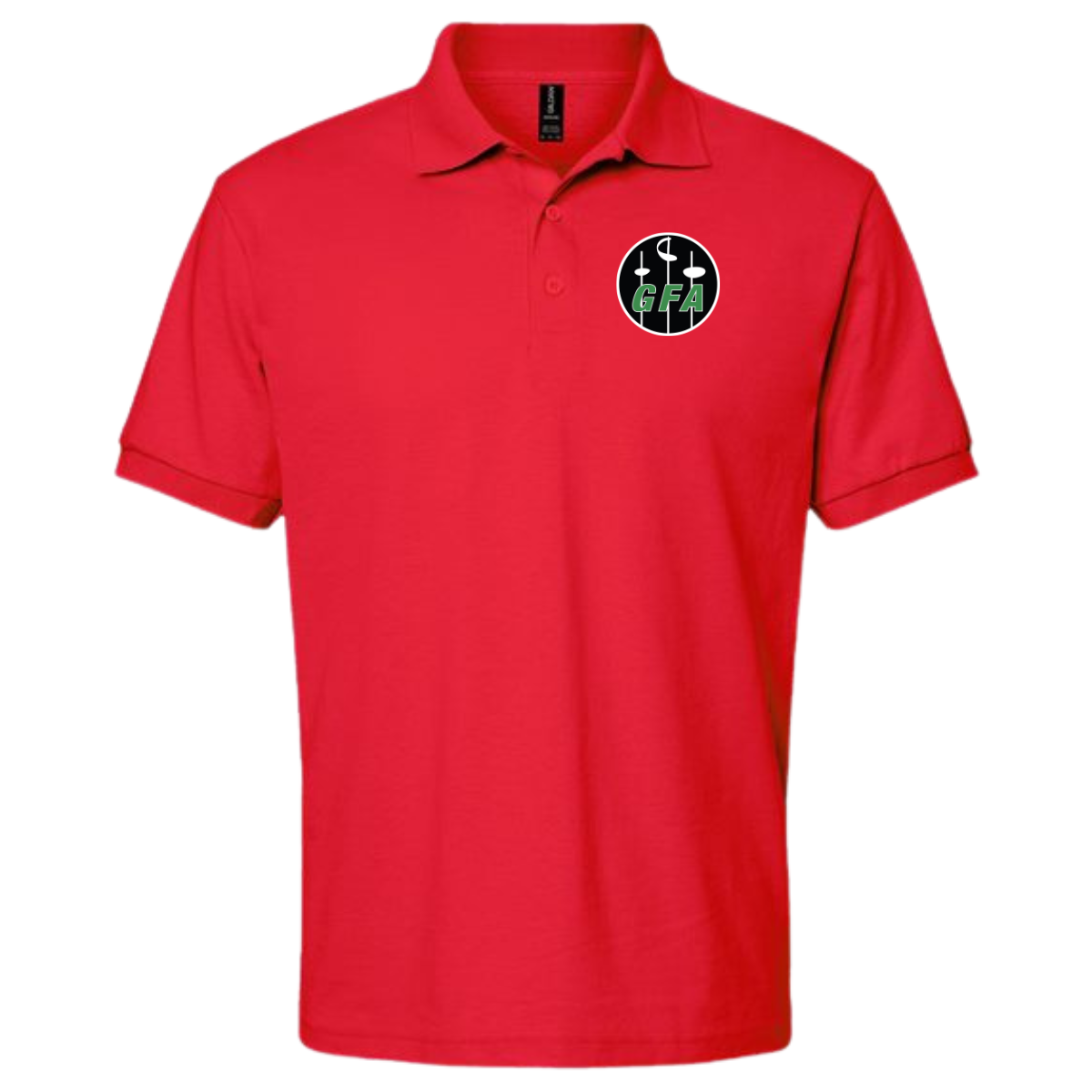 Adult Greensboro Fencing Academy Gildan Dryblend Polo