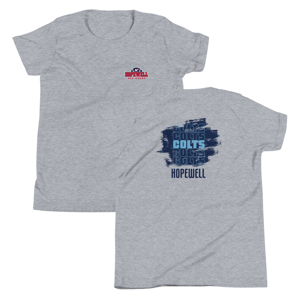Youth Hopewell All-Stars Bella + Canvas Staple Tee