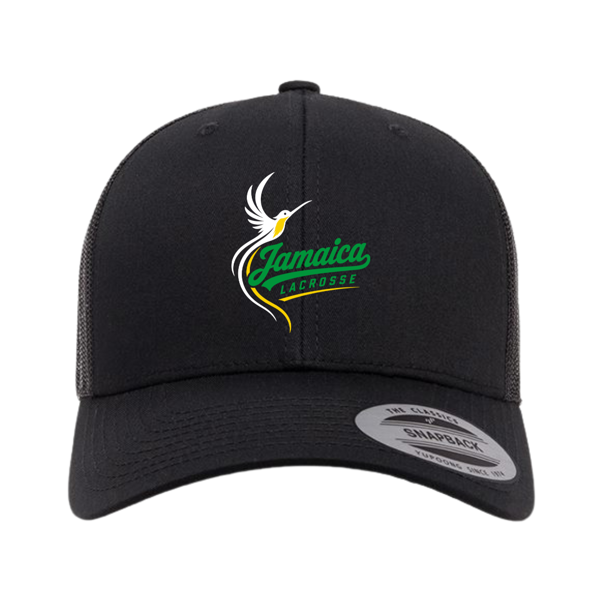 Jamaica Lacrosse Yupoong Retro Trucker Hat