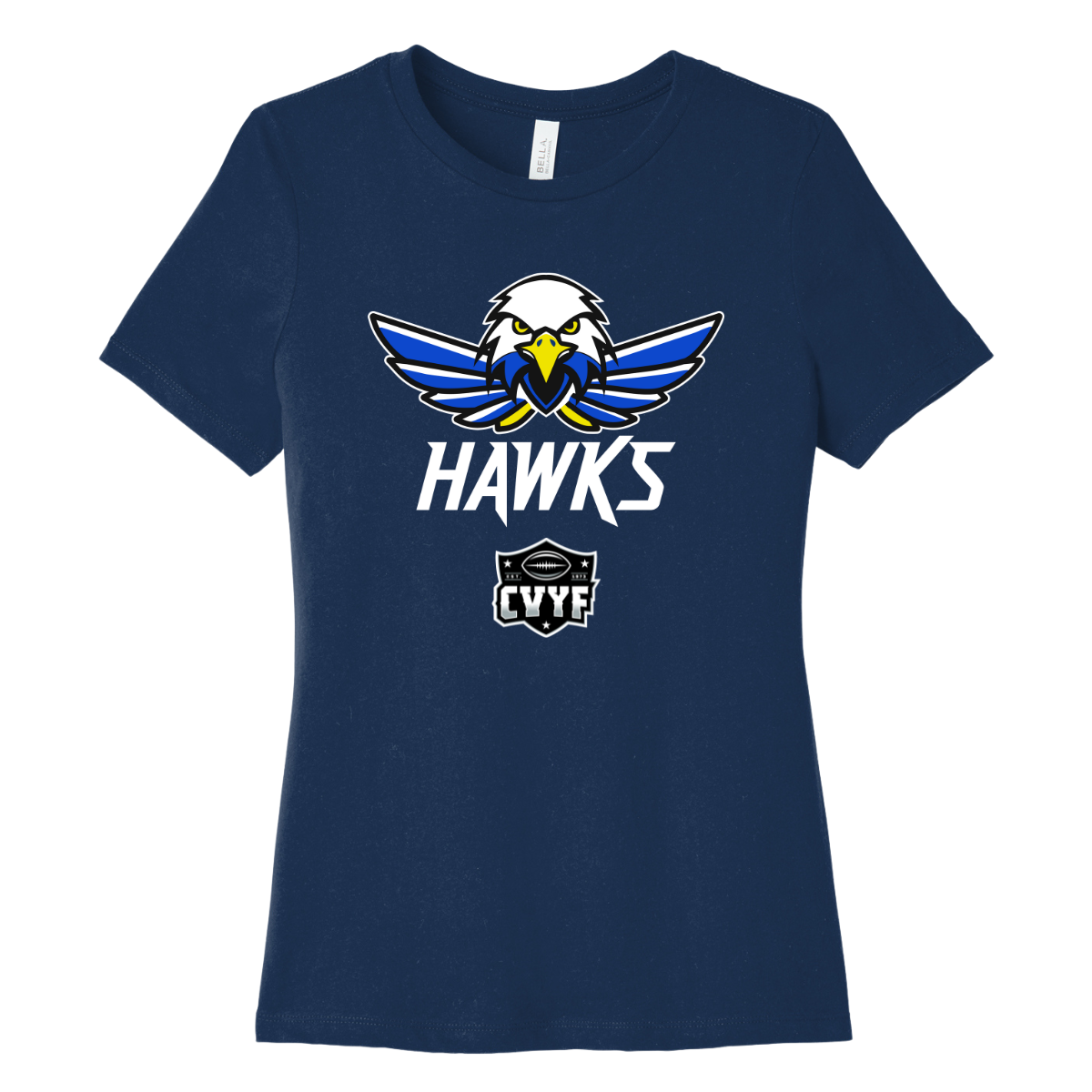 Women's Hawks Bella + Canvas Relaxed Jersey T-Shirt
