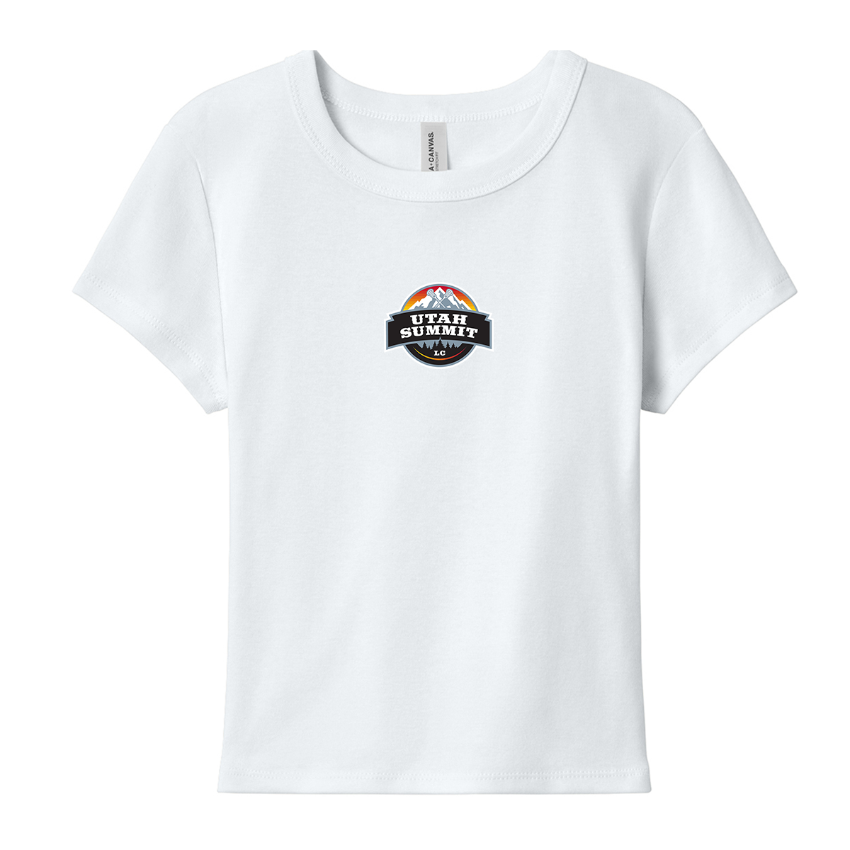Women's Utah Summit LC Bella + Canvas Micro Rib Baby Tee