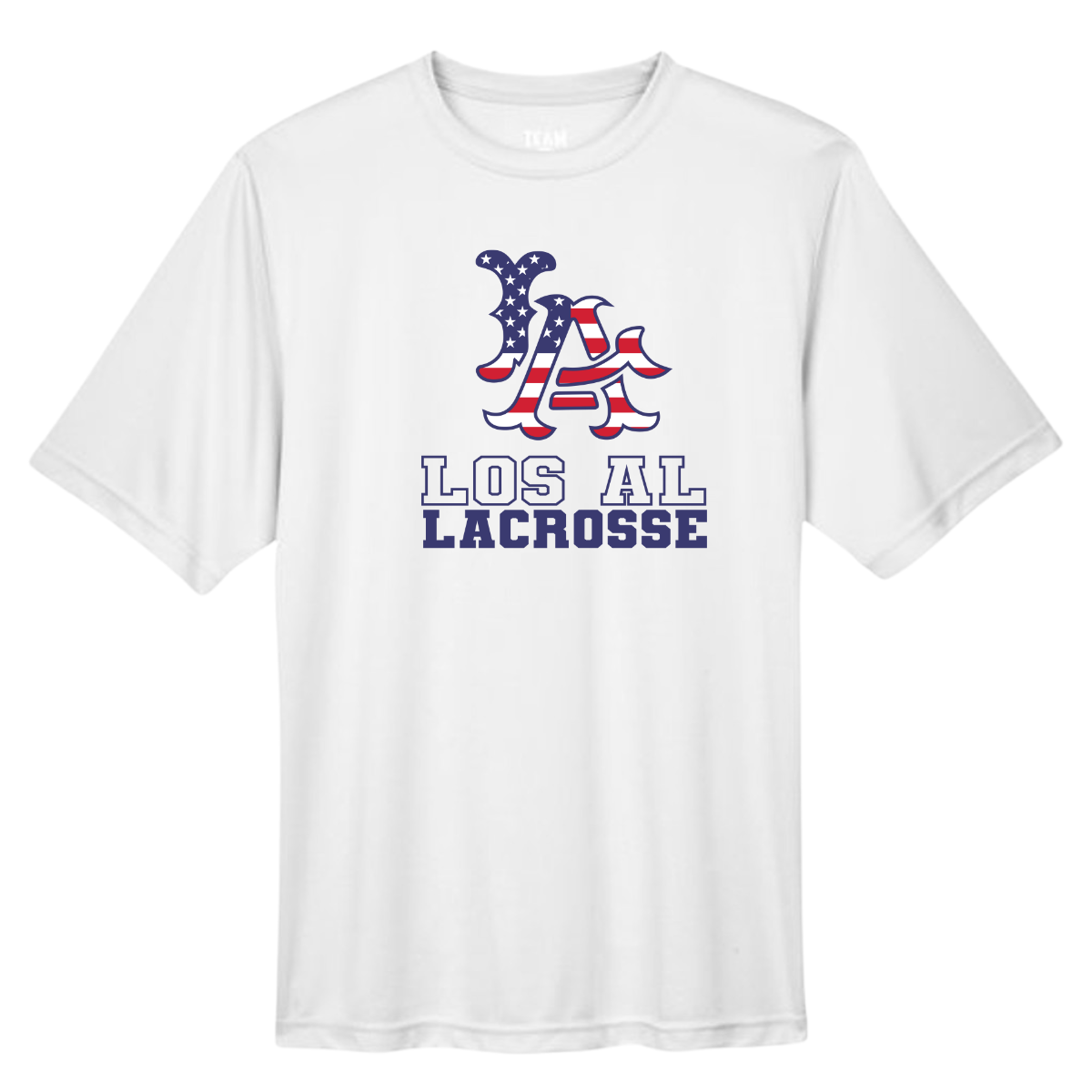 Adult Los Al Lacrosse Team 365 Zone Performance T-Shirt