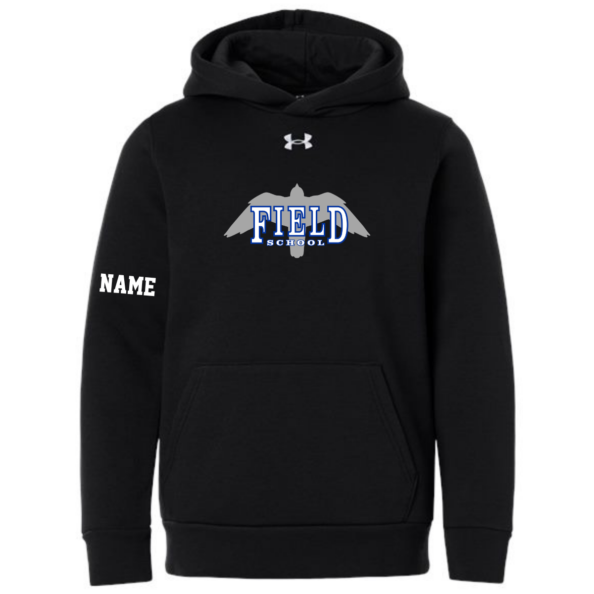 Personalizable - Youth Field School Under Armour Team Icon Fleece Hoodie