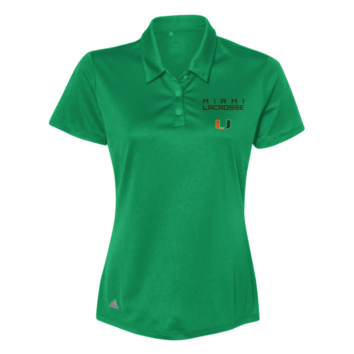 Women's Miami Lacrosse Adidas Performance Polo