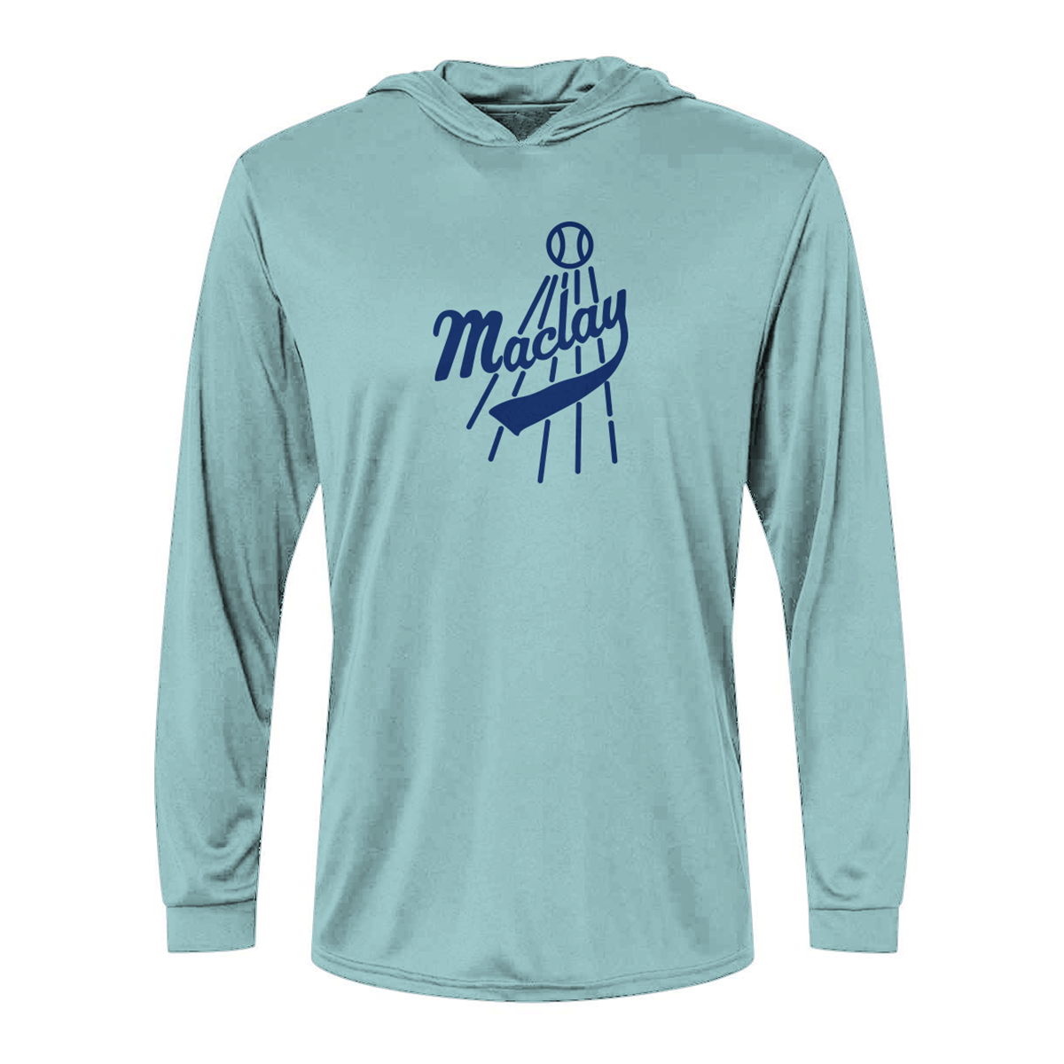 Adult Maclay Baseball Paragon Bahama Sun Hoodie