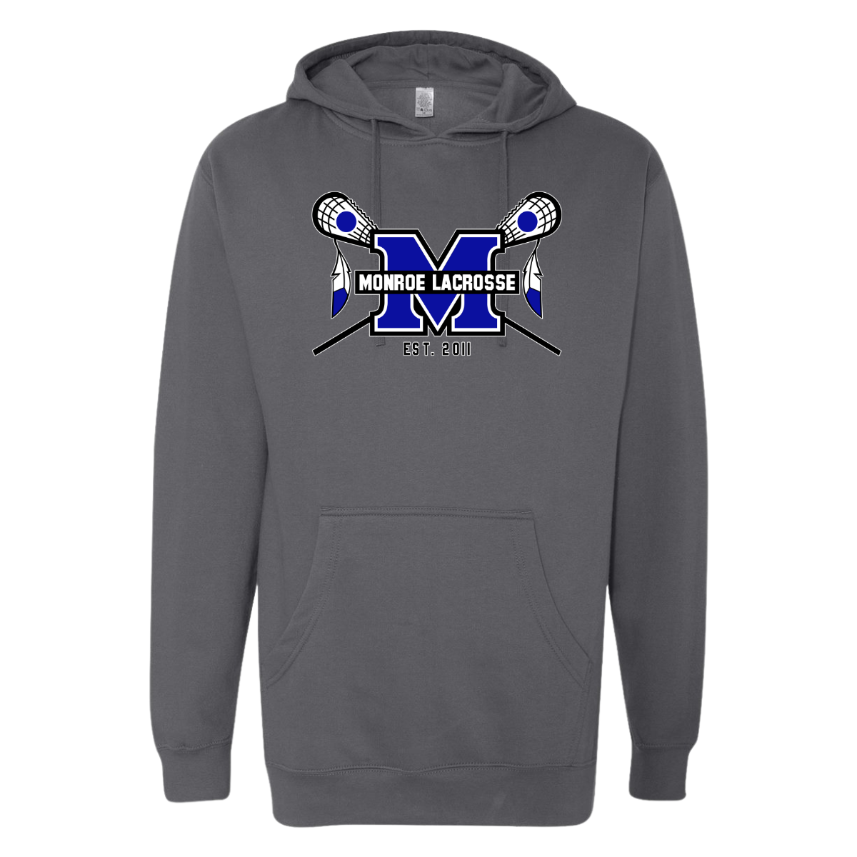 Adult Braves Midweight Pullover Hoodie