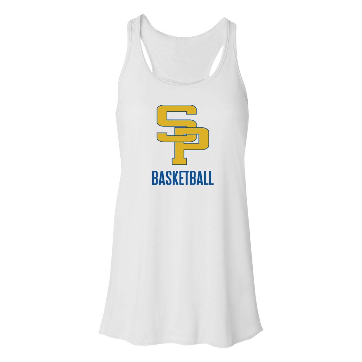 Women's St. Paul's Basketball Flowy Racerback Tank