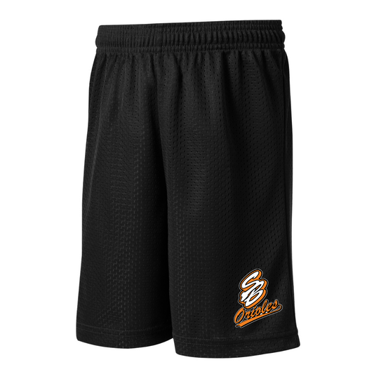 Youth Orioles Sport-Tek Classic Mesh Short