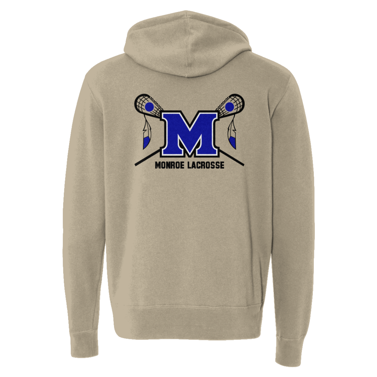 Adult Braves ITC Lightweight Full Zip Hoodie