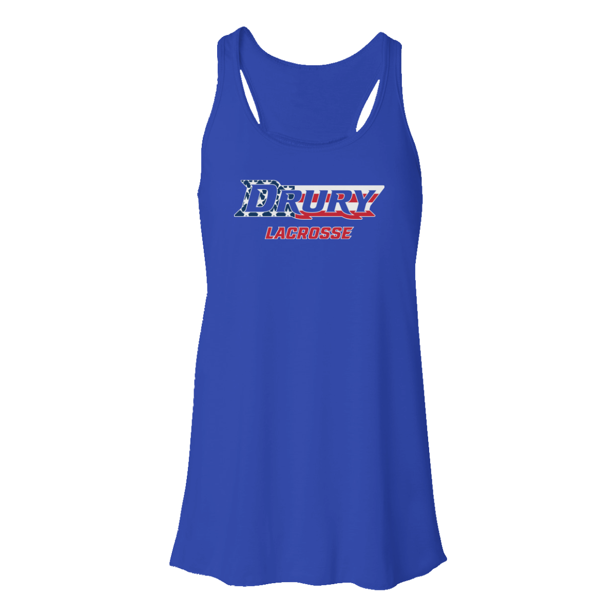 Women's Drury Lacrosse Flowy Racerback Tank