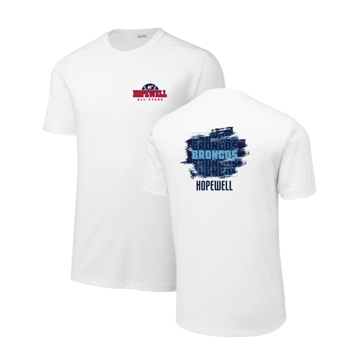 Adult Broncos Competitor Tee