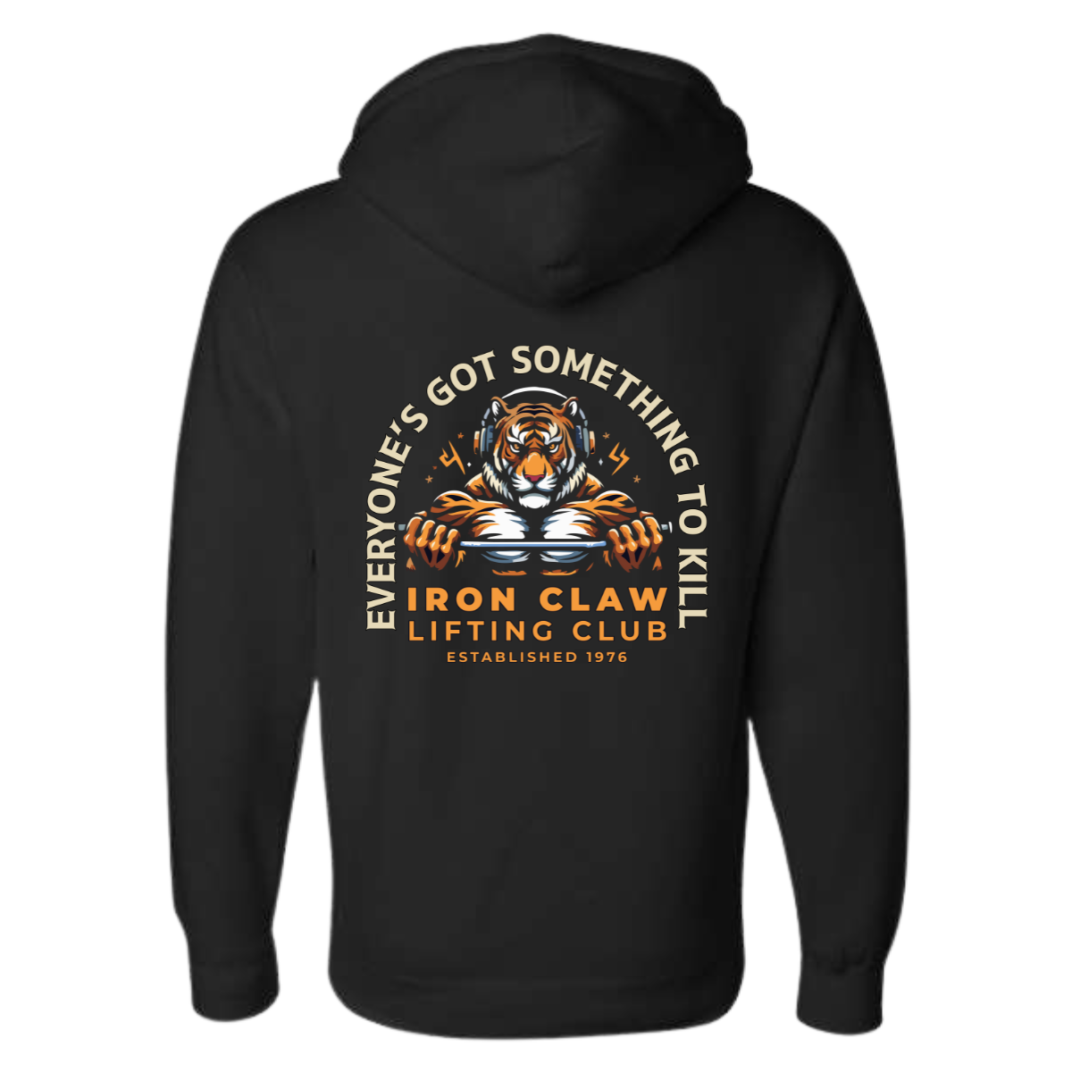 Adult Iron Claw Heavyweight Pullover Hoodie